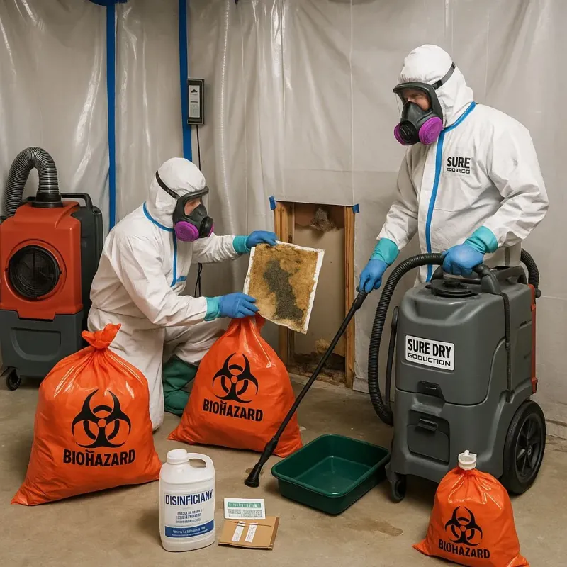 Contaminated Water Handling Protocols process in Pioneer, CA